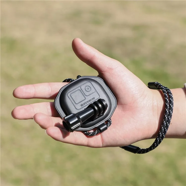 SUNNYLIFE ZJ554 Magnetic Chest Neck Bracket Strap First Person Shooting Neck Holder for Sports Camera
