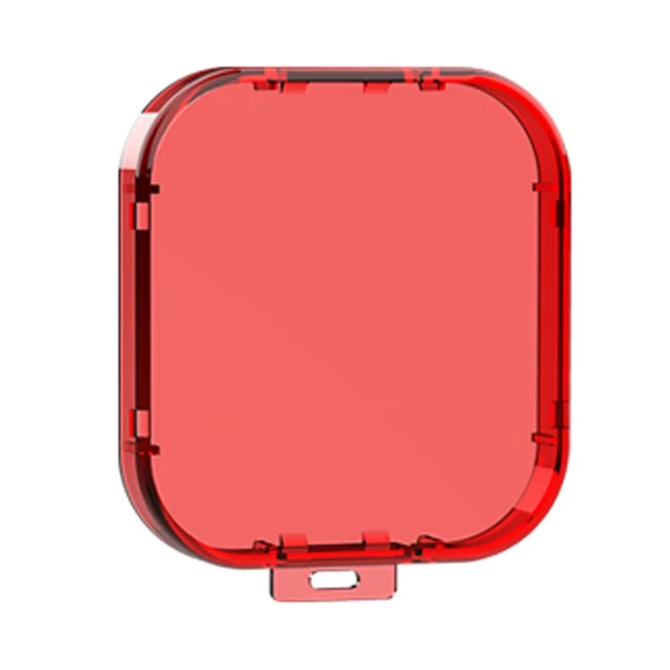 Lens Protective Cap Waterproof Case for GoPro Hero 11 Black Mini Action Camera , Anti-scratch PC Lens Cover - Red