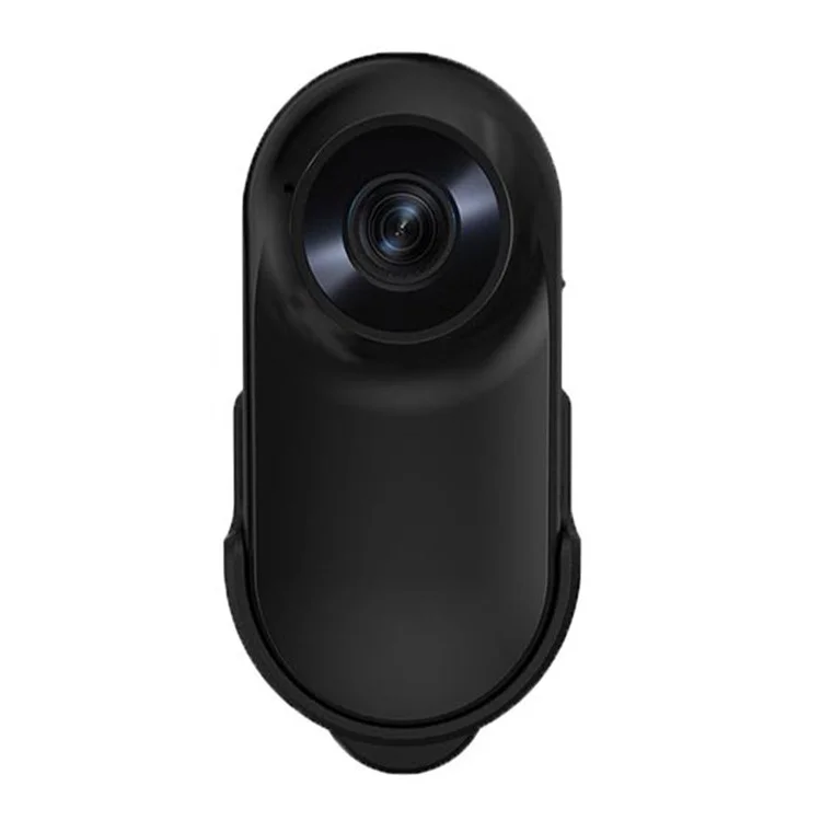 A100 Thumb Camera HD 1080P Mini Action Kamera Fahrrad Anti-Shake Magnetisch Wasserdicht Sportkamera (Ohne TF-Karte) - Schwarz