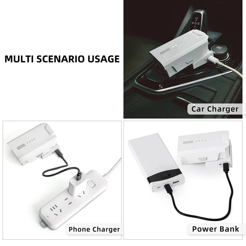 SUNNYLIFE Para FIMI X8 / X8 SE 2018 / 2020 / 2022 / 2022 V2 Base de Carregamento Bidireccional Gestor de Carregamento de Drone Acessórios