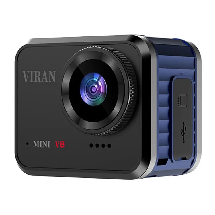 VIRAN V8 4K Registratore Per Auto da Motocicletta Per Esterni 1.54 "ips Screen Action Camera IP68 Impiatto di Sport Anti-shaking Camera Sportiva