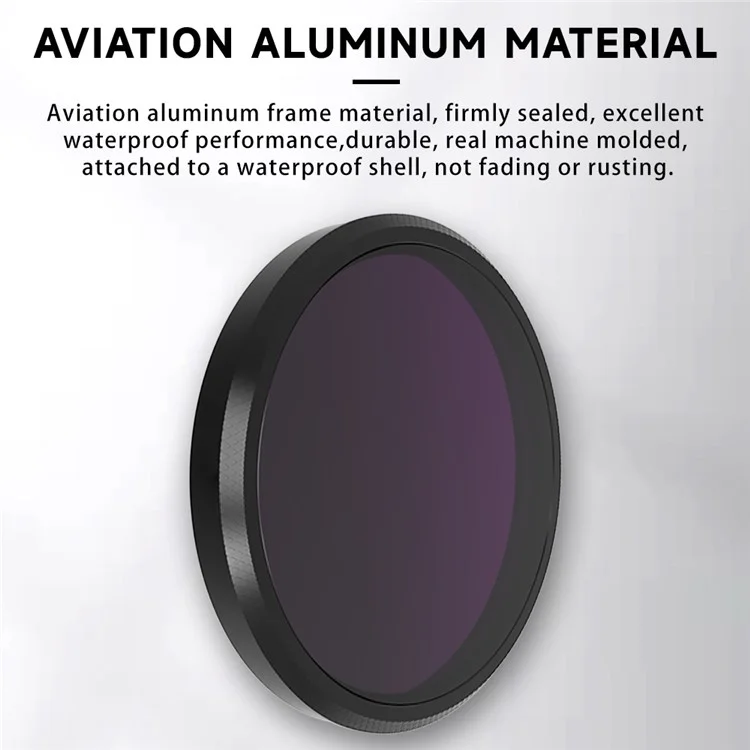 JUNESTAR JSR-1030-20 4-in-1 CPL+ND8-PL+ND16-PL+ND32-PL Filter Set for Insta360 GO 3 Action Camera Multi-Layer Coated Lens Filter