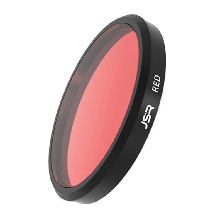JUNESTAR JSR-1030-14 Waterproof Red Filter for Insta360 GO 3 Action Camera Multi-Coated Oil-Resistant Lens Filter