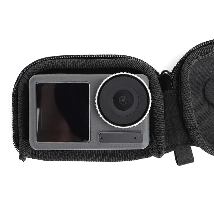 SUNNYLIFE B593 Per Insta360 GO 3 / DJI Action 3 / GoPro Sports Camera Hard Shell Cloth Storage Bag Shockproof Zipper Bag with Opening
