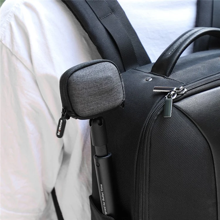 SUNNYLIFE B593 Per Insta360 GO 3 / DJI Action 3 / GoPro Sports Camera Hard Shell Cloth Storage Bag Shockproof Zipper Bag with Opening