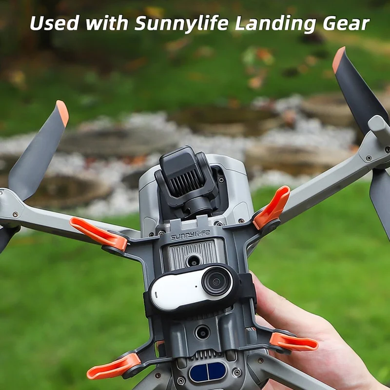 SUNNYLIFE IST-ZD588 Para Insta360 GO 3 Capa de Silicone Protetora da Câmera com Alça Ajustável - Branco