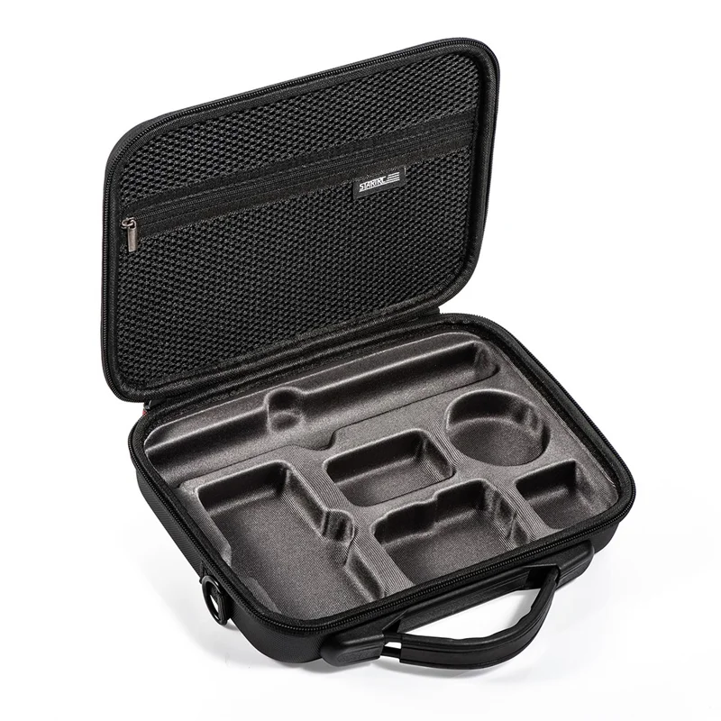 STARTRC 1126174 Carrying Case for DJI Action 4 , PU Travel Portable Storage Bag with Shoulder Strap - All-round Set