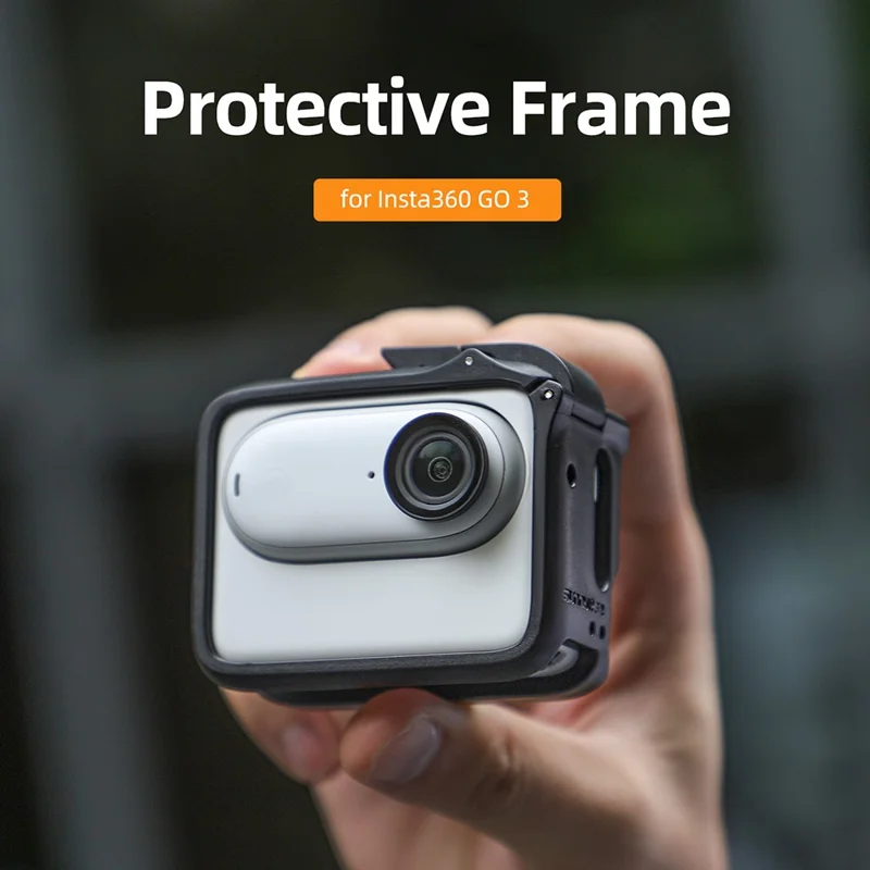 SUNNYLIFE IST-BK665 Cadre de protection pour caméra Insta360 GO 3 Démontage rapide Anti-collision Border