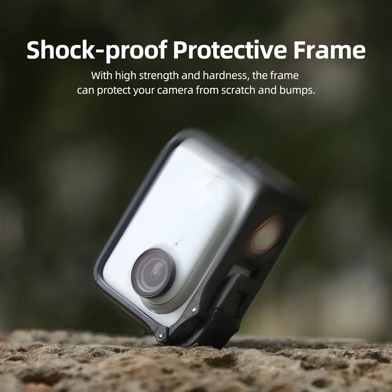 SUNNYLIFE IST-BK665 Cadre de protection pour caméra Insta360 GO 3 Démontage rapide Anti-collision Border