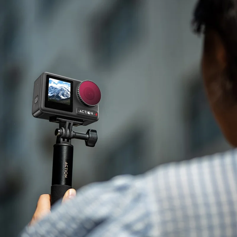 STARTRC 1126884 4Pcs Multi-Layer Coating Filter Set for DJI Action 4 Sports Camera ND8 / 16 / 32 / CPL Lens Filter