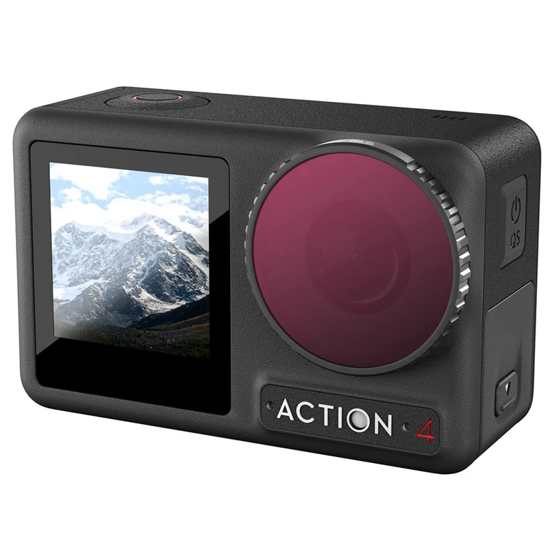 STARTRC 1126884 4Pcs Multi-Layer Coating Filter Set for DJI Action 4 Sports Camera ND8 / 16 / 32 / CPL Lens Filter