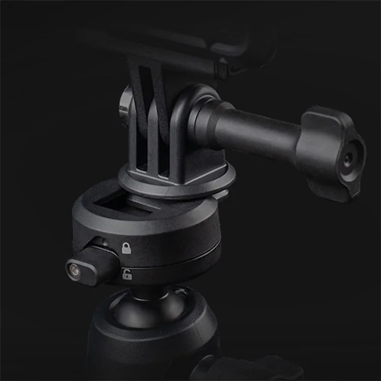 PGYTECH P-GM-224 CapLock Triple Suction Cup Bracket Mount with Ball Head for GoPro  /  Go3  /  Action 4  /  Mobile Phone