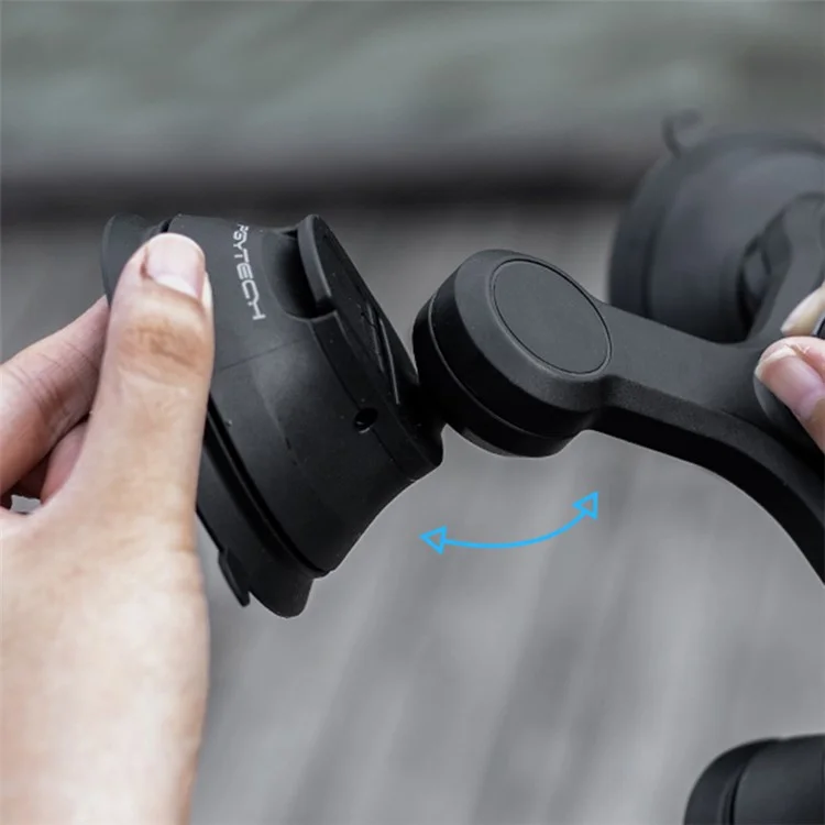PGYTECH P-GM-224 CapLock Triple Suction Cup Bracket Mount with Ball Head for GoPro  /  Go3  /  Action 4  /  Mobile Phone
