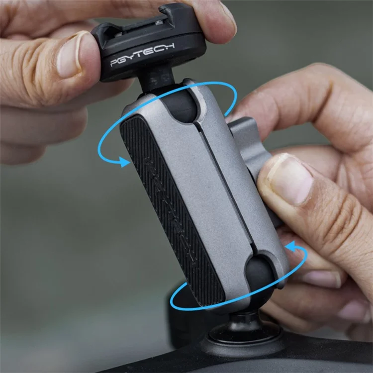 PGYTECH P-GM-224 CapLock Triple Suction Cup Bracket Mount with Ball Head for GoPro  /  Go3  /  Action 4  /  Mobile Phone