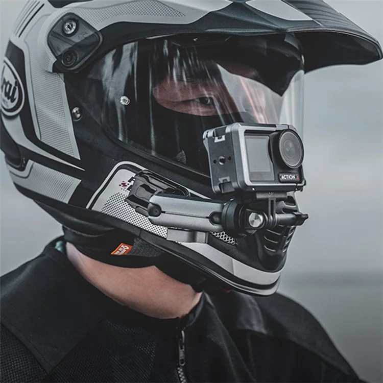 PGYTECH P-GM-225 CapLock Sports Camera Helmet Mounting Bracket Split Fixing Holder for GoPro Hero / DJI