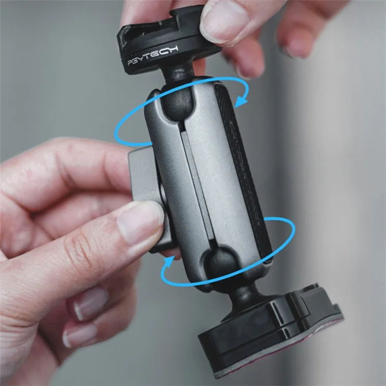 PGYTECH P-GM-225 CapLock Sports Camera Helmet Mounting Bracket Split Fixing Holder for GoPro Hero / DJI