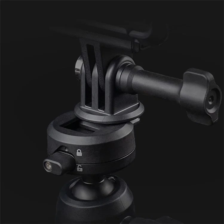 PGYTECH P-GM-158 Support trépied pliable 3 en 1 Perche à selfie multifonctions Bras magique pour GoPro / Insta360 / Caméra DJI Action 
