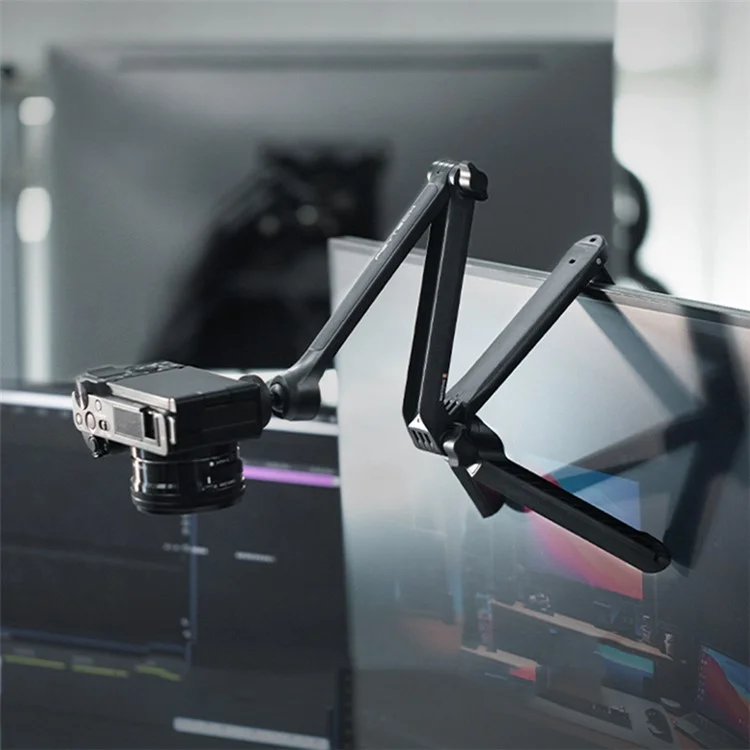 PGYTECH P-GM-158 Support trépied pliable 3 en 1 Perche à selfie multifonctions Bras magique pour GoPro / Insta360 / Caméra DJI Action 