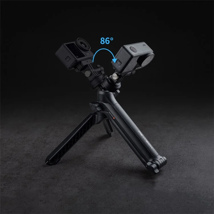 PGYTECH P-GM-158 Support trépied pliable 3 en 1 Perche à selfie multifonctions Bras magique pour GoPro / Insta360 / Caméra DJI Action 