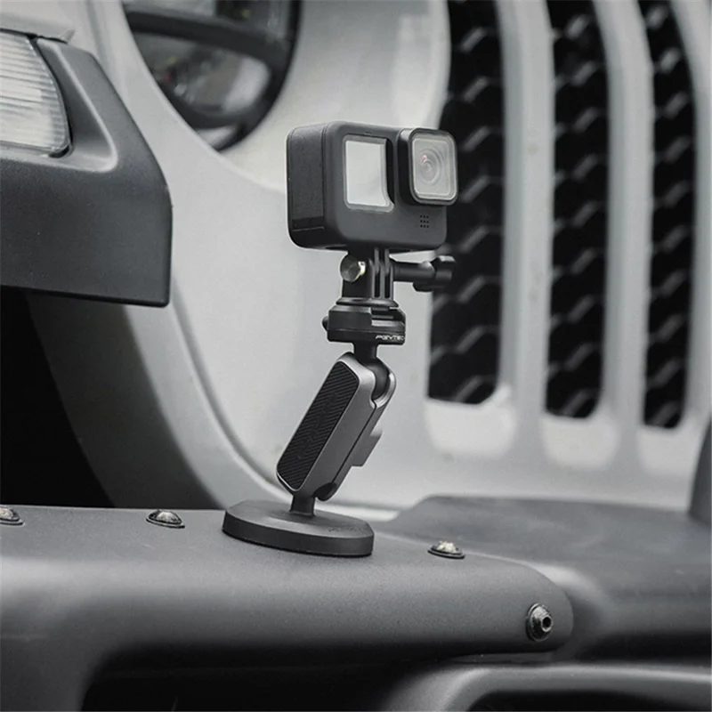 PGYTECH P-GM-220 CapLock Sports Camera Magnetic Car Mount Lightweight Mobile Phone Stand Holder