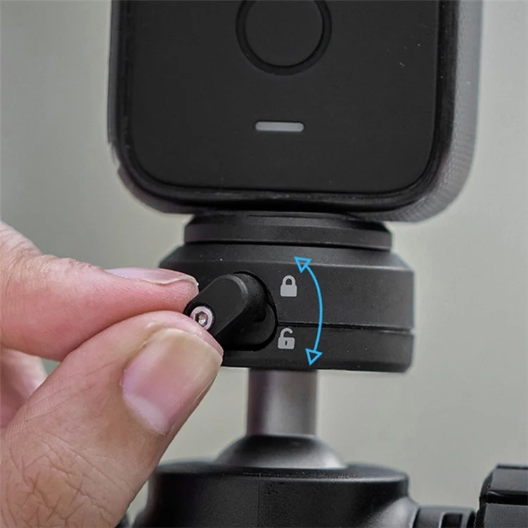PGYTECH P-CG-145 CapLock Sports Camera Quick Release Mount Adapter Plate Set with Ball Head per GoPro / Insta360 / DJI