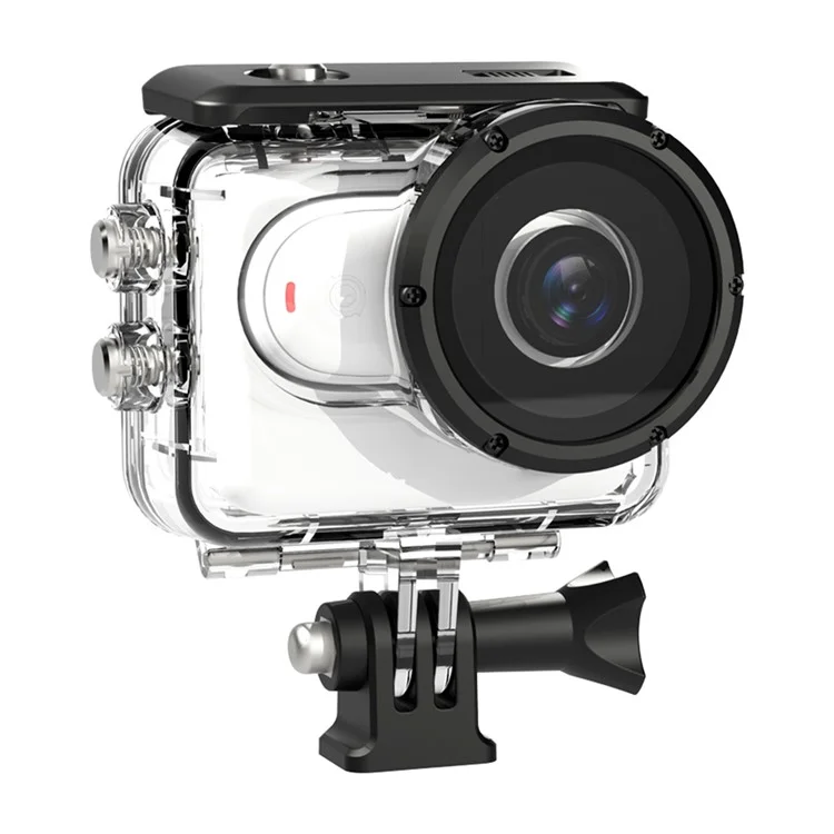 40m wasserdichte Hülle für Insta360 GO 3 Kamera PC+Edelstahl-Daumen-Kamera-Unterwasser-Tauchhülle
