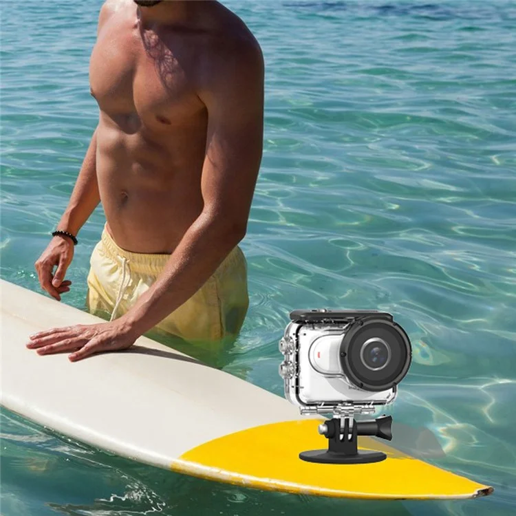 40m wasserdichte Hülle für Insta360 GO 3 Kamera PC+Edelstahl-Daumen-Kamera-Unterwasser-Tauchhülle