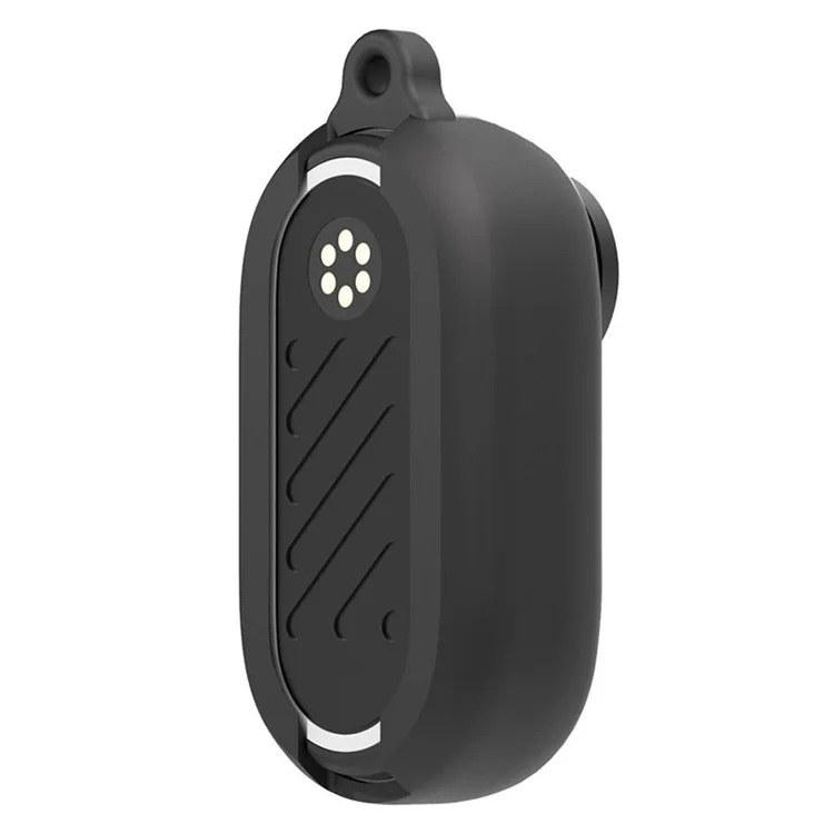 Pour Insta360 GO 3 Anti-scratch Silicone Cover Camera Body Sleeve Case avec Lens Cap - Noir