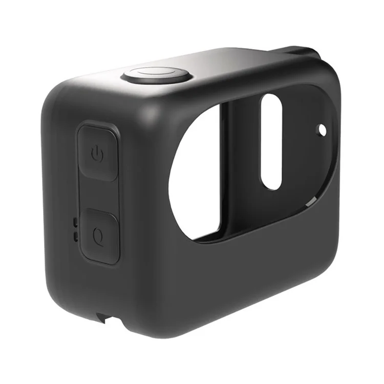 Pour Insta360 GO 3 Caméra Charging Bin Silicone Case Drop Protection Cover Anti-Scratch Sleeve - Noir