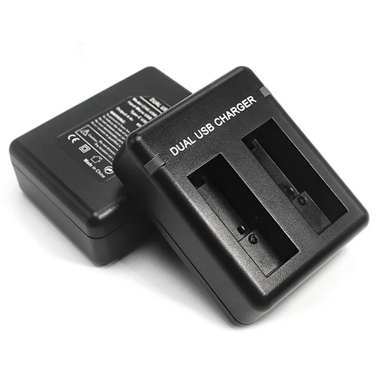 AT630 2-Slot Battery Charger + Micro USB Cable for GoPro Hero 5 Black Action Camera