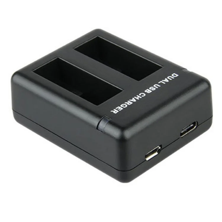 AT630 2-slot-akku-ladegerät + Micro-usb-kabel Für GoPro Hero 5 Black Actionkamera