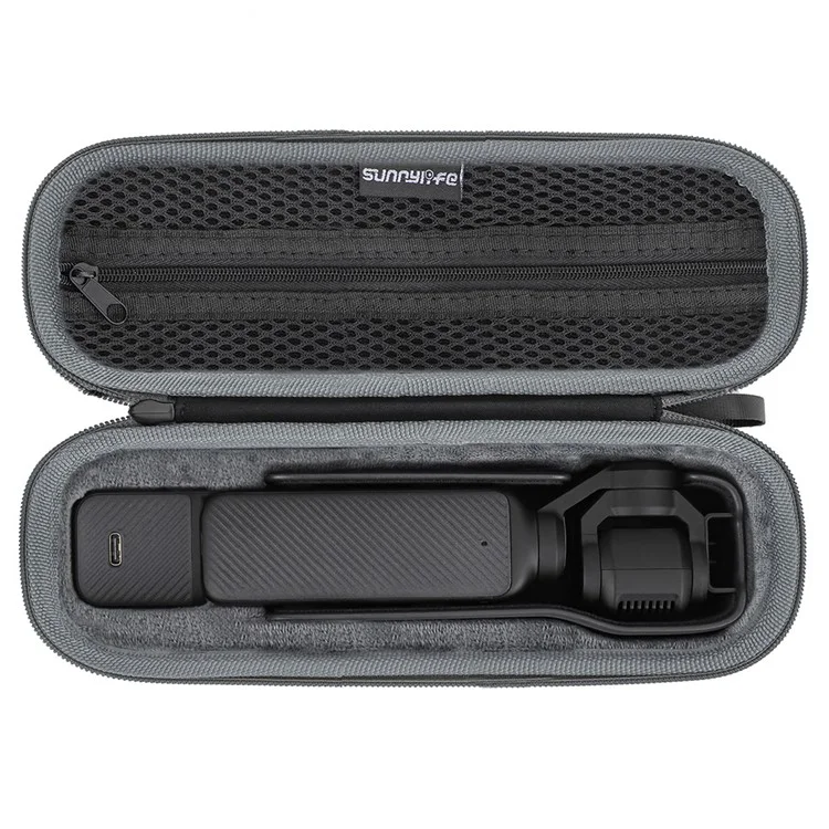 SUNNYLIFE OP3-B719 Storage Box for DJI Osmo Pocket 3 Camera Cloth Travel Carrying Case