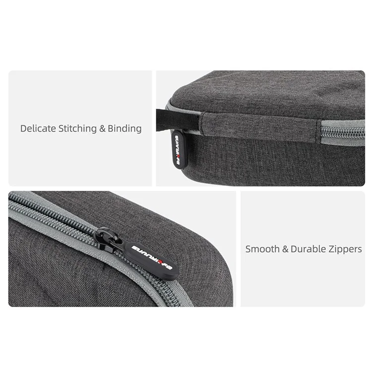 SUNNYLIFE OP3-B719 Aufbewahrungsbox für DJI Osmo Pocket 3 Kamera Stofftasche Reise-Tragetasche