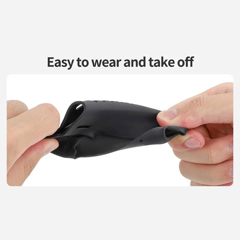 Für DJI Osmo Pocket 3 Kamera Schutzhülle Weiche Silikontasche Anti-Drop-Abdeckung - Orange