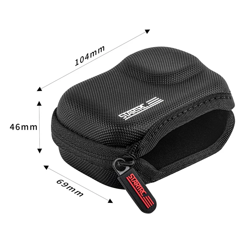STARTRC 1130256 Wasserdichter PU-Ledertasche für Sportvideoaufnahmen, kompatibel mit Stativ/Selfie-Stick