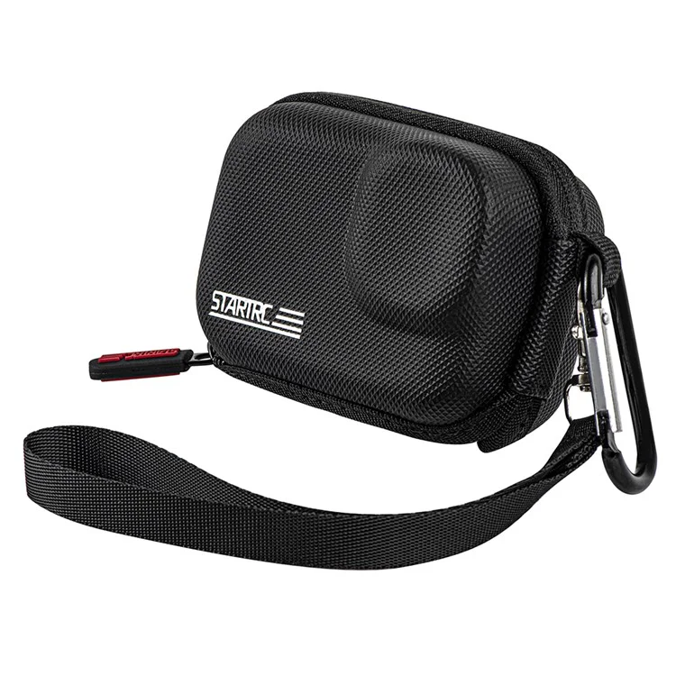 STARTRC 1130256 Wasserdichter PU-Ledertasche für Sportvideoaufnahmen, kompatibel mit Stativ/Selfie-Stick