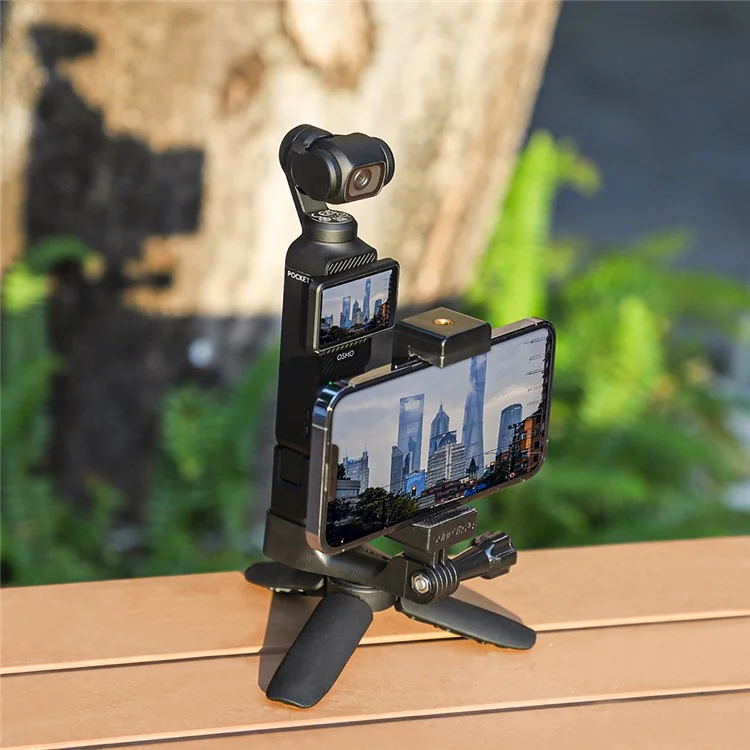 SUNNYLIFE OP3-ZJ747 Für DJI Osmo Pocket 3 Frontkamerahalter Clip Handheldfotografie Erweiterungsadapter Zubehör