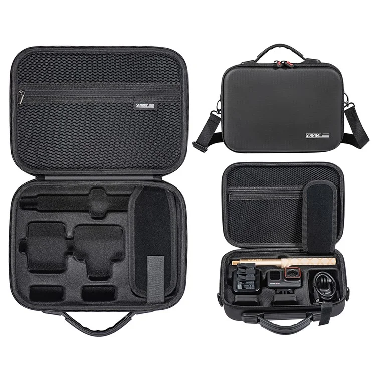 STARTRC 1134780 Carrying Case for Insta360 Ace / Ace Pro PU Leather Storage Bag with Shoulder Strap