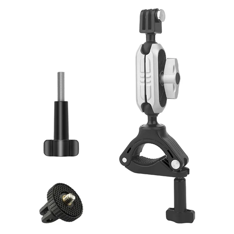 JX-GP-08-A Action Camera Handlebar Mount E-Bike Mountain Bike Camera Mount Clamp for Outdoor Riding Shooting