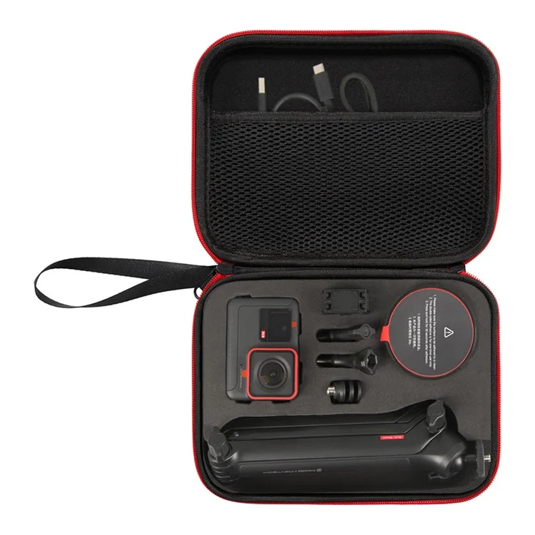 Sac de rangement portable pour Insta360 Ace Pro 2 / Ace Pro / Ace Action Camera Handheld Gimbal Etui de transport - Noir