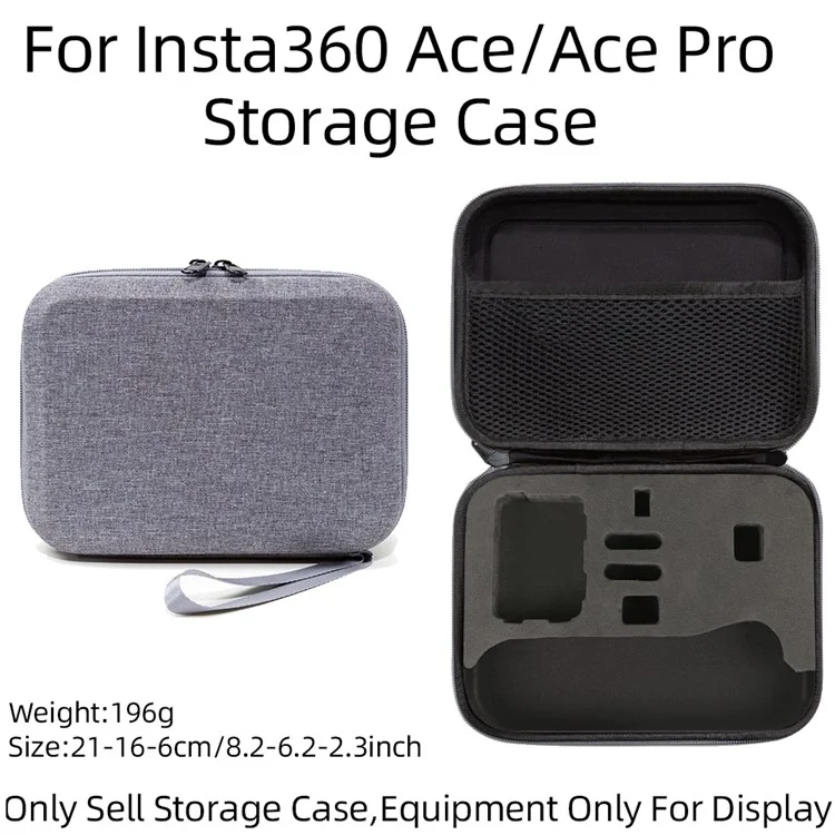 Переносная сумка для хранения Insta360 Ace Pro 2 / Ace Pro / Ace Action Camera Handheld Gimbal - серая