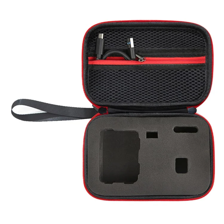 Para Insta360 ACE / Ace Pro 2 / Ace Pro Storage Bag Câmera de Ação Portátil Zipper Case com Cordão - Preto