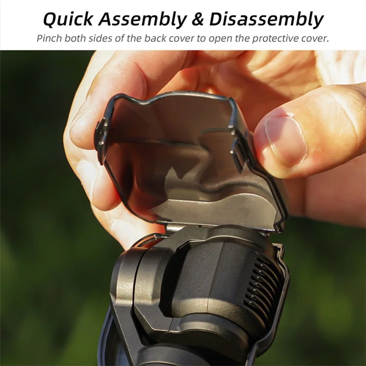 SUNNYLIFE OP3-Z754 Per DJI Osmo Pocket 3 Gimbal Protezione in plastica per schermo e obiettivo