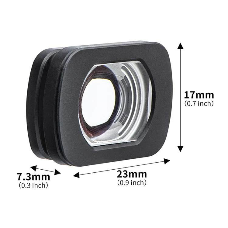 STARTRC 1133707 Para a DJI Osmo Pocket 3 Câmera Lente Óptica de Vidro de Ângulo Amplo