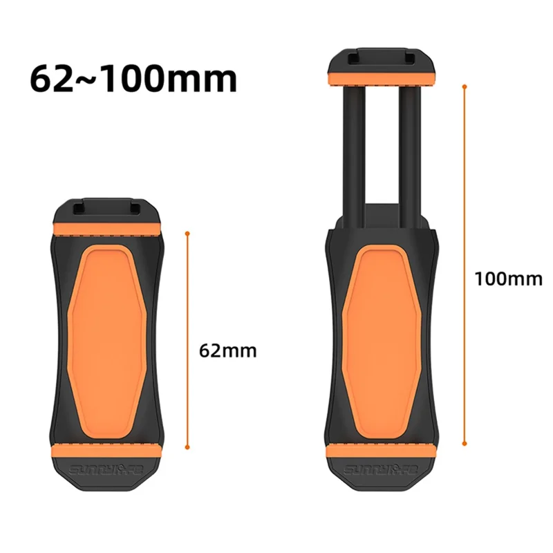 SUNNYLIFE OP3-ZJ756 For Osmo Pocket 3, Smartphone Mount Holder with Cold Shoe Camera Accessories