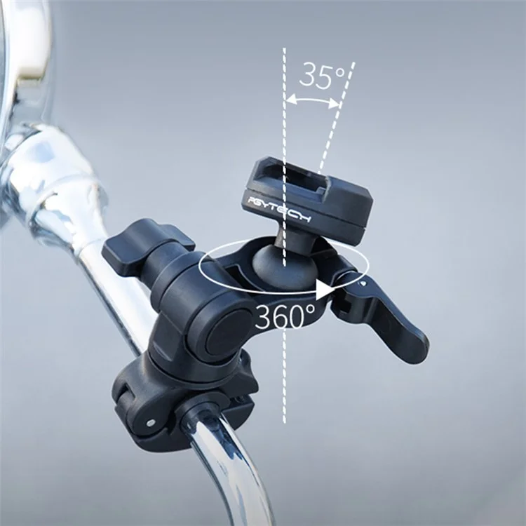 PGYTECH P-GM-170 CapLock Rearview Mirror Mount for Action Camera
