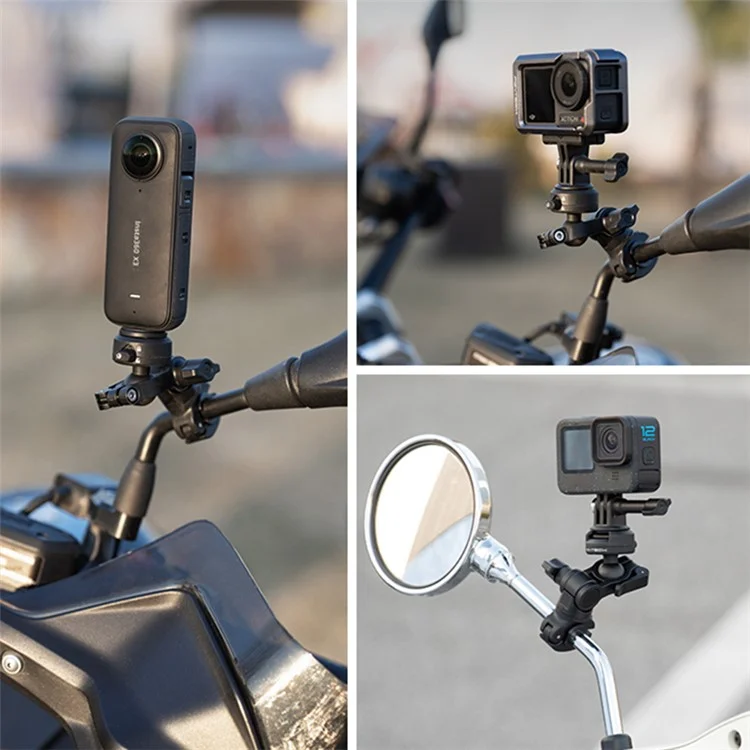 PGYTECH P-GM-170 CapLock Rearview Mirror Mount for Action Camera