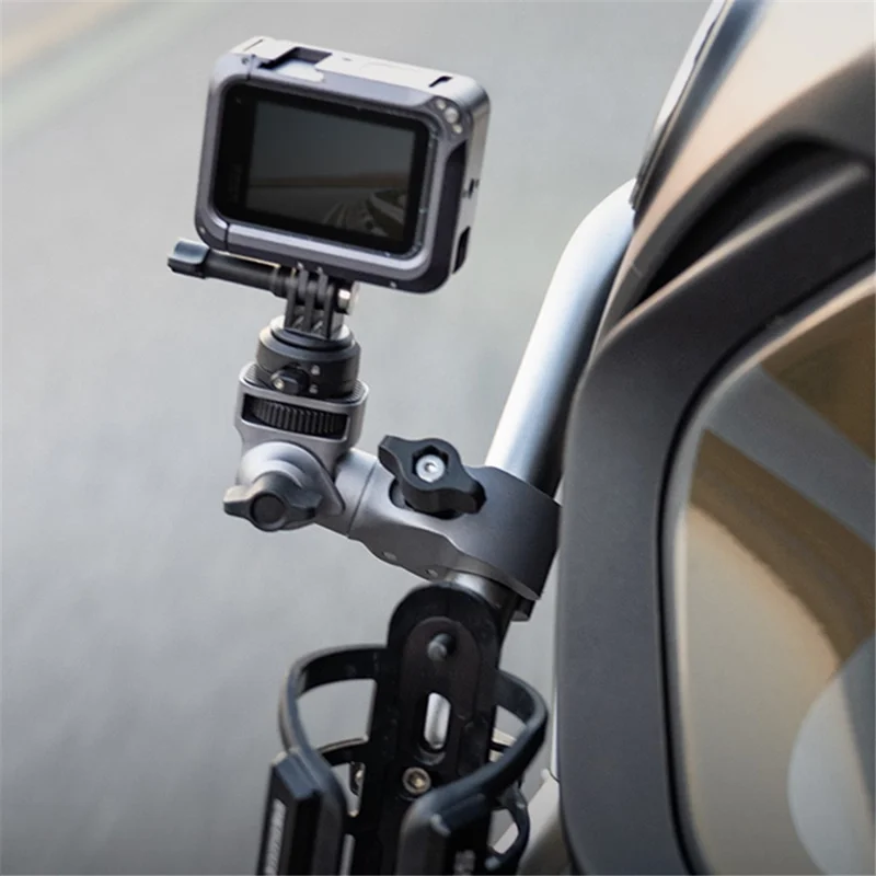 PGYTECH P-GM-171 Action Camera Heavy-Duty Clamp Mount for Motorcycle Creative Shooting