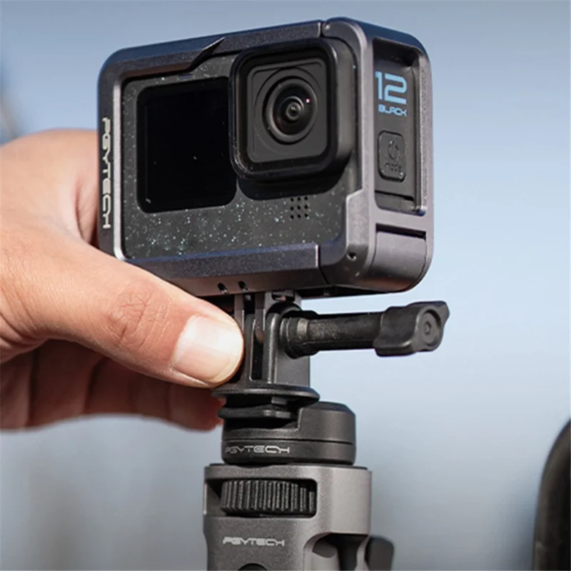 PGYTECH P-GM-171 Action Camera Heavy-Duty Clamp Mount for Motorcycle Creative Shooting