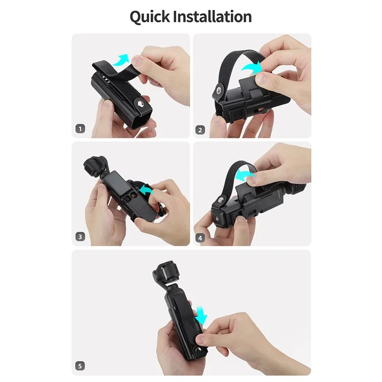SUNNYLIFE OP3-SD763 For DJI Osmo Pocket 3 Hand Band and Expansion Handle